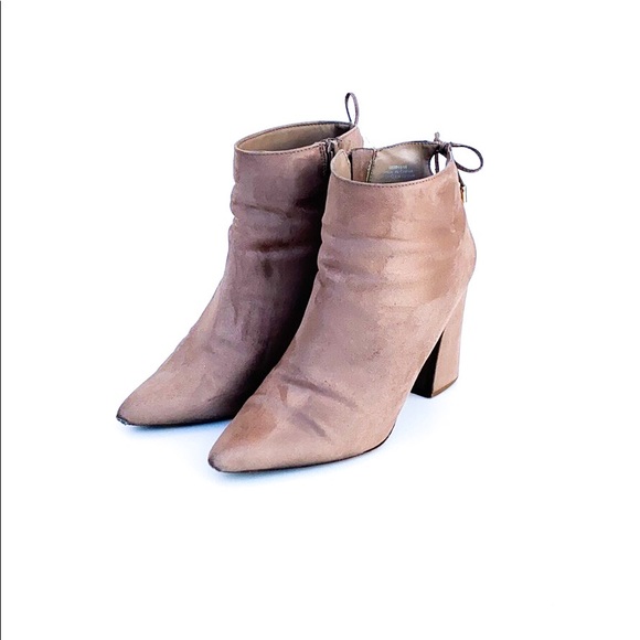 Forever21 Tan Suede Bootie - Picture 1 of 8